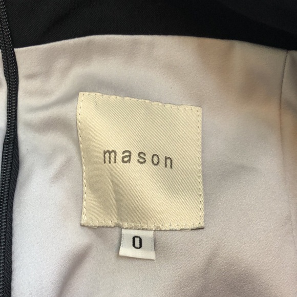 Mason  Black and Gray High Waist Shorts - Picture 7 of 9